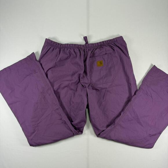 Cahartt Purple Lightweight Scrub Pants Size XL - Picture 3 of 6